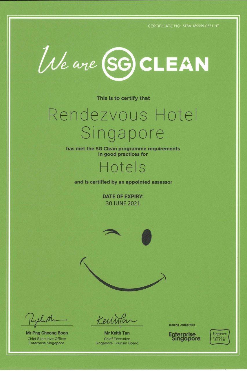 Rendezvous Hotel Singapore By Far East Hospitality Bagian luar foto